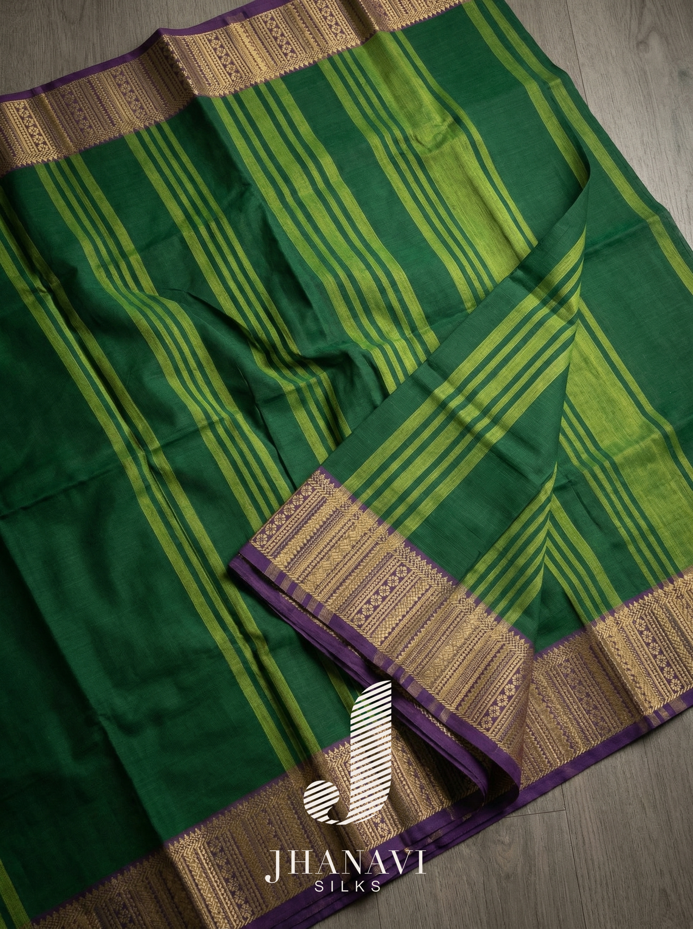 Chettinad Cotton Saree – Green