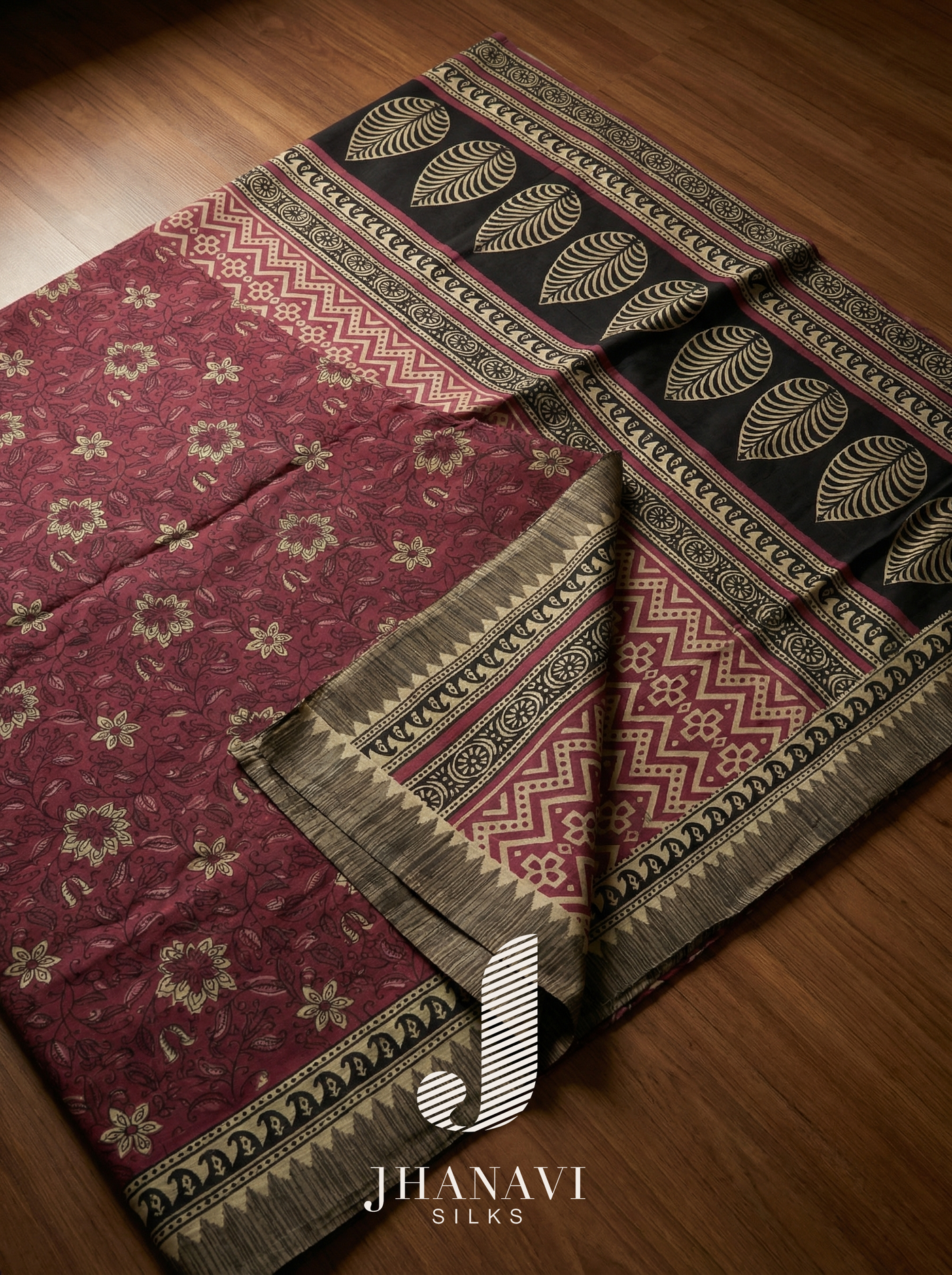 Fancy Cotton Saree – Chanderi Design